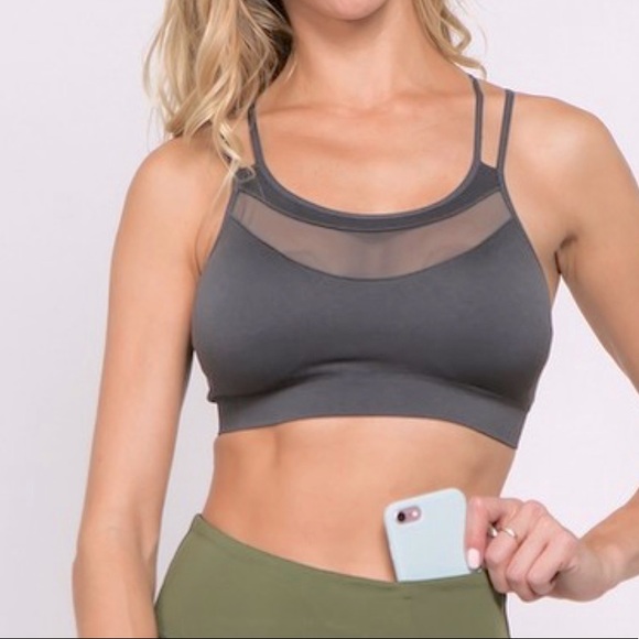 Strappy Sports Bra - Picture 4 of 5